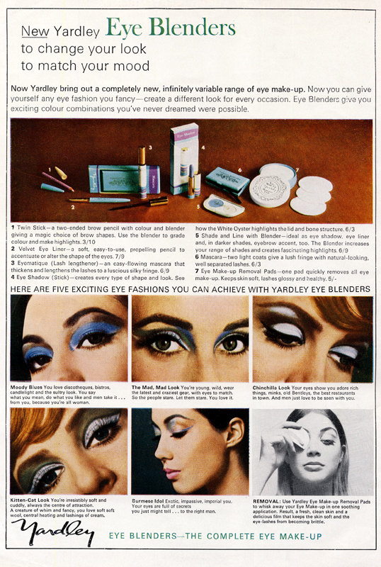 Make-up Inspiration: Yardley, 1966
