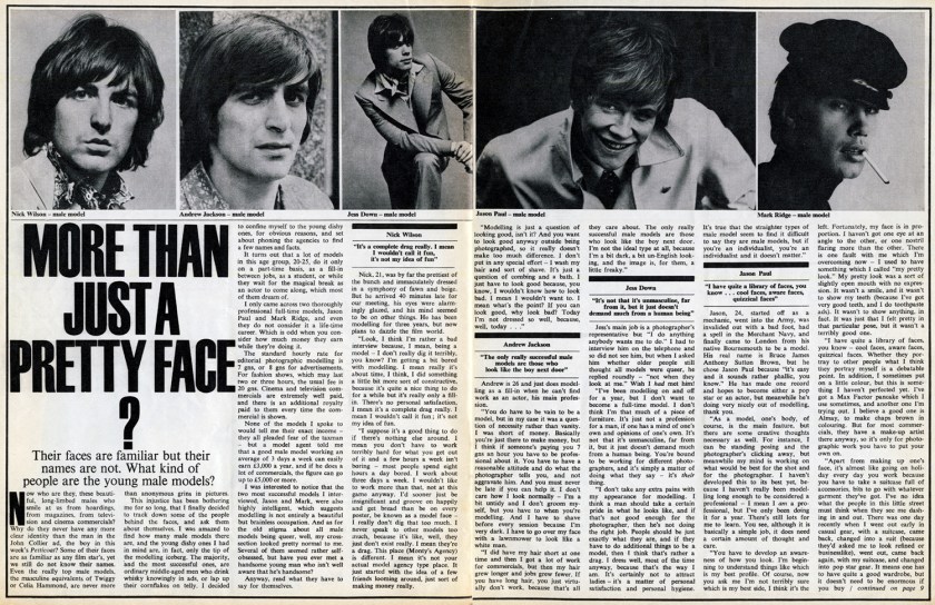 Mensday: Proto-Zoolander