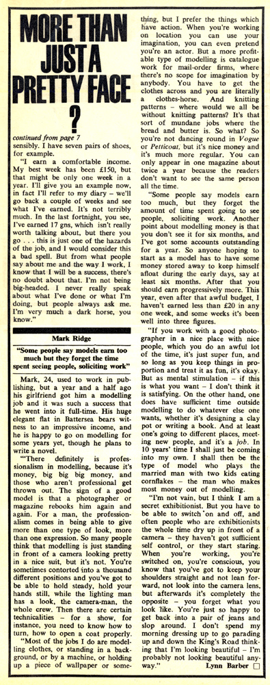 Mensday: Proto-Zoolander