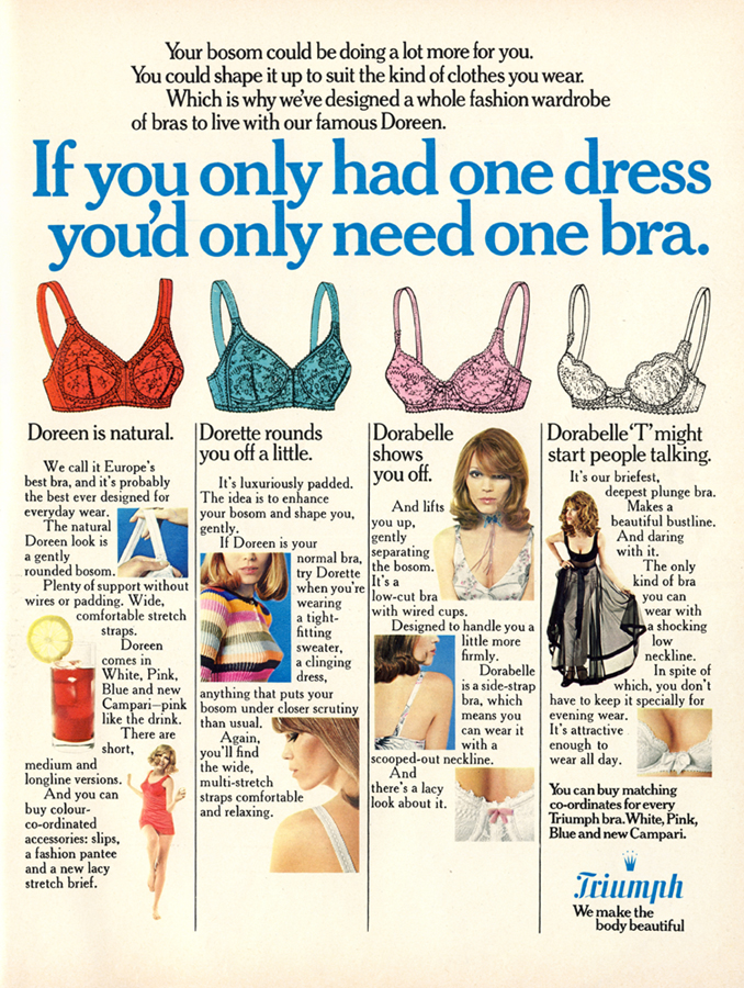 Vintage Adverts: Amanda Lear in Triumph