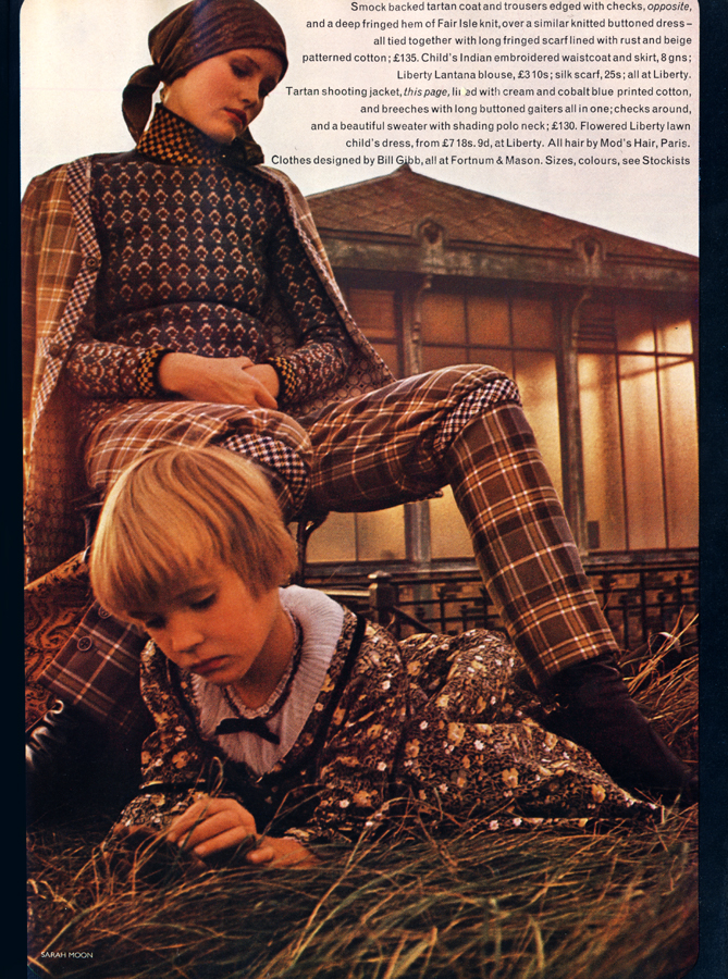 Photographed by Sarah Moon