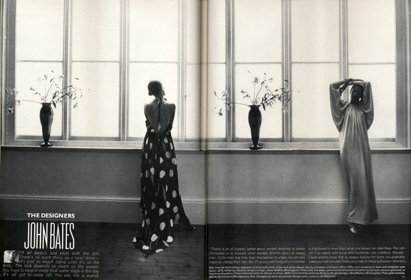 Photographed by Barry Lategan