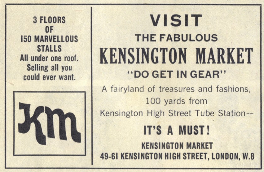 Scanned from the back of Petticoat, December 1971