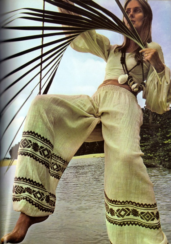 Harem trousers and top by Mary Quant Ginger Group