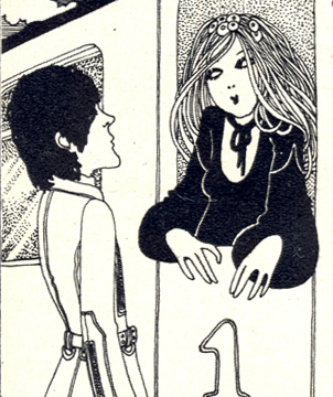 By the time the vacation ends he's getting a bit fidgety. When you mention coming to see him he mumbles about catching up on his work. You arrive a month later, to his consternation, and grudgingly get a cup of tea in the awful referctory building. He spends the whole time talking to the girl who's sitting next to him. British Railways won't be seeing you on the Western Region again.
