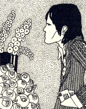 And as for Pat? There he sat nightly in a lonely bedsit, pining for his Laura. He sent her letters every day and occasionally made use of Interflora.