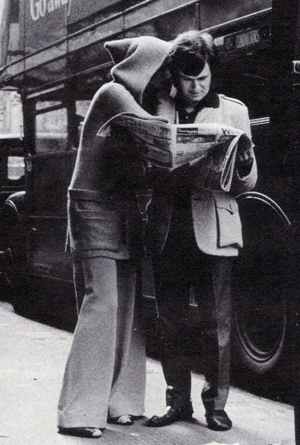 Look at him. God's gift to women.