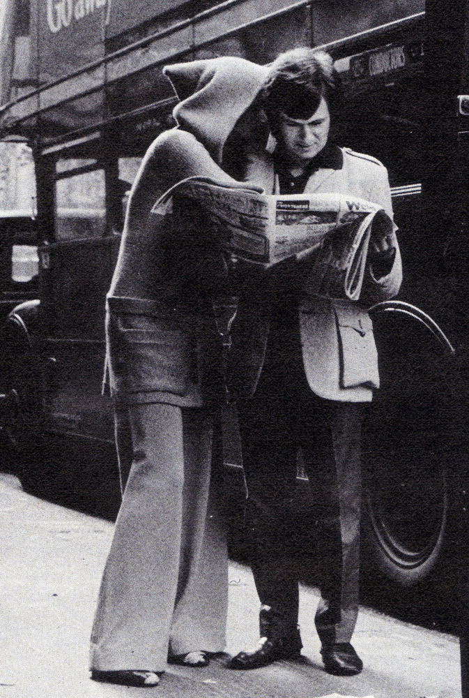 Look at him. God's gift to women.