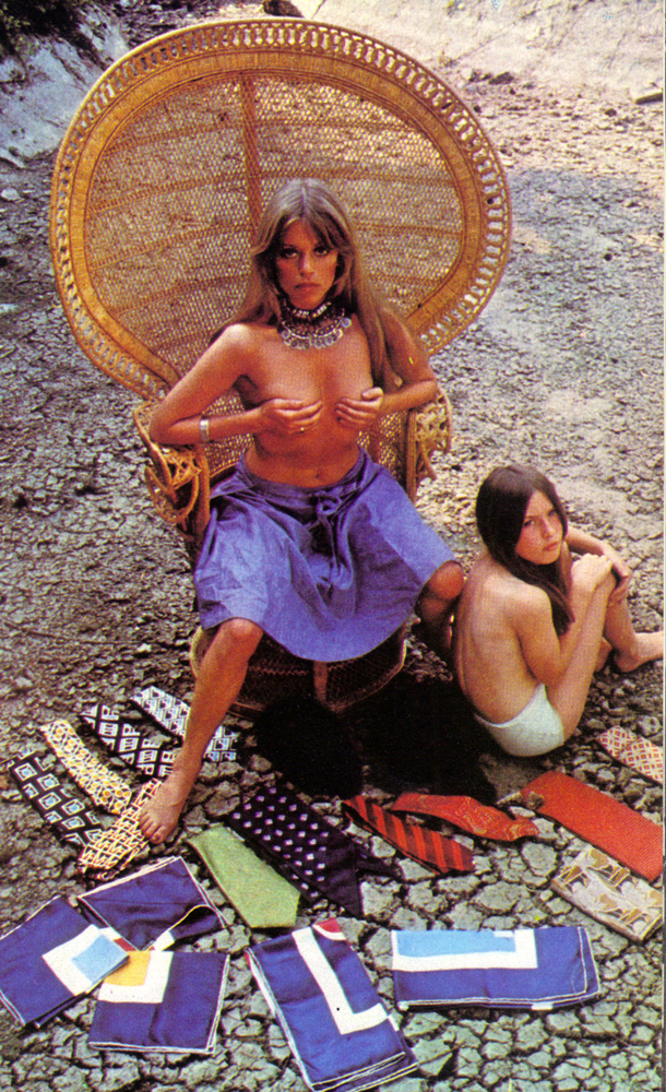 Men in Vogue Edina Ronay Autumn Winter 1970 c