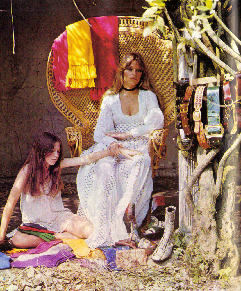 Men in Vogue Edina Ronay Autumn Winter 1970 d