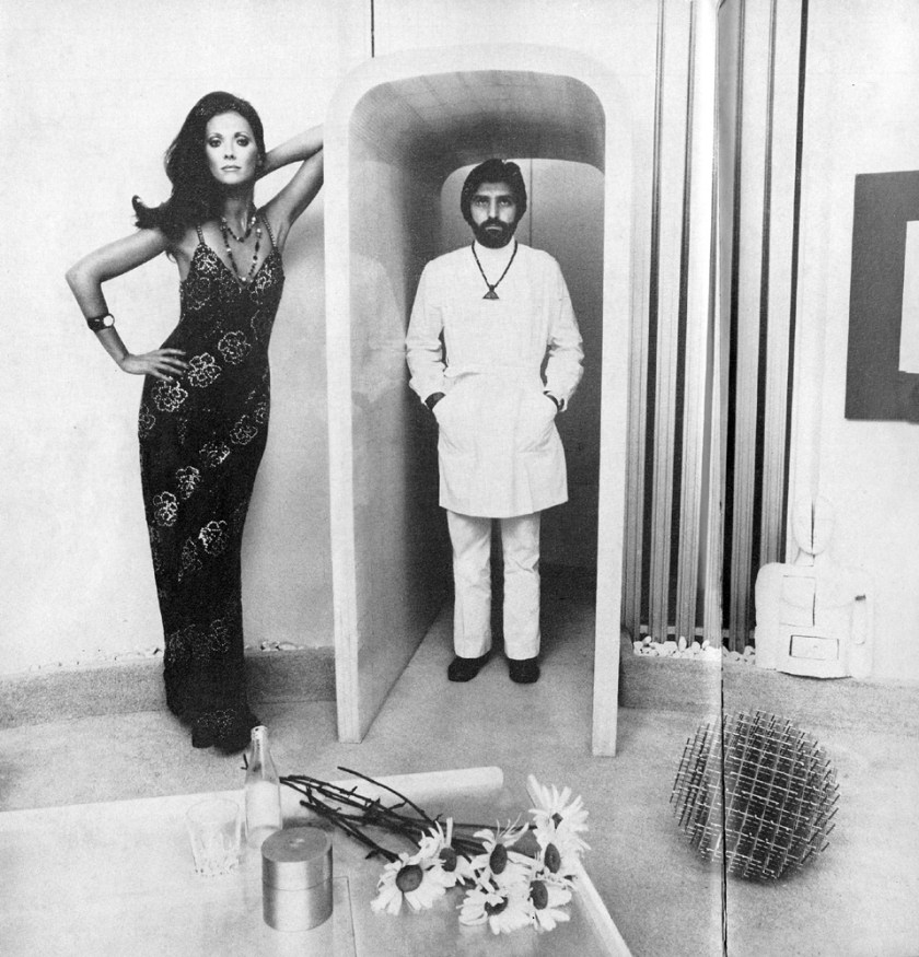 Ungaro in his workshop.