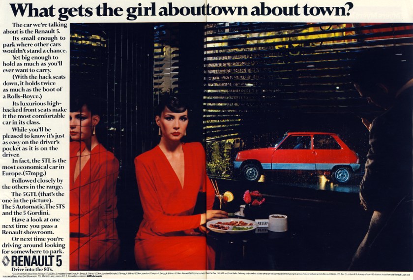 renault advert cosmo feb 80