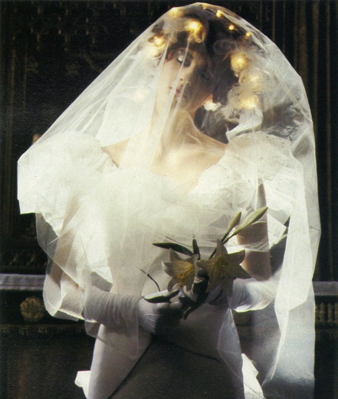 Dress by David Fielden.