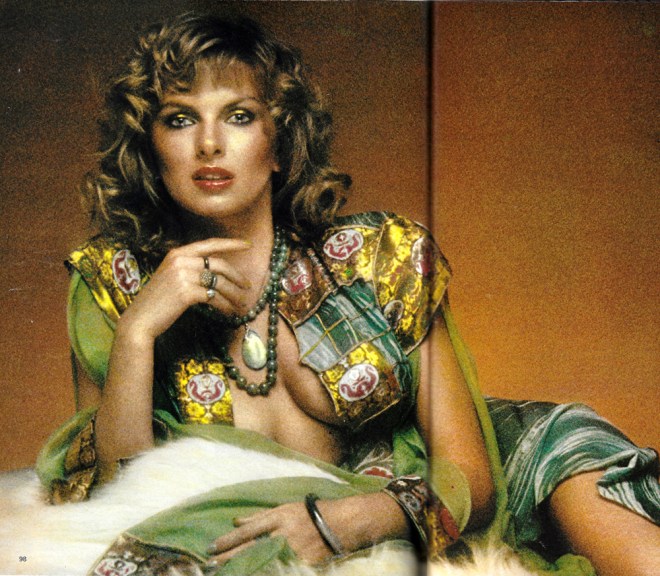 Julie Ege in Thea Porter