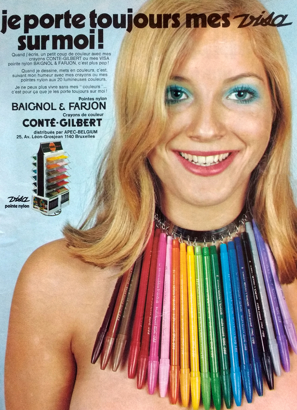 je porte toujours mes visa sur moi