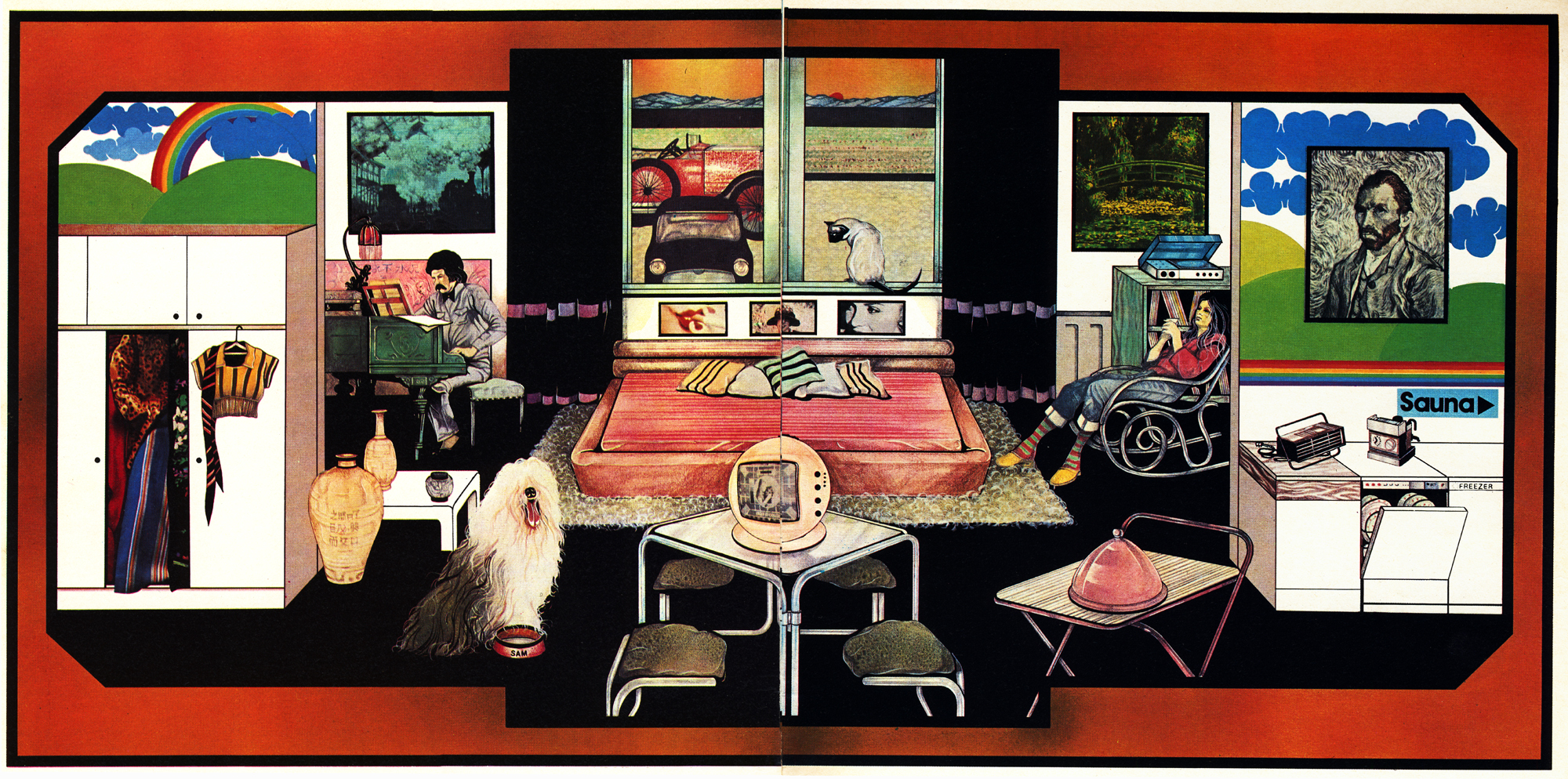 living image - over 21 magazine - april 75